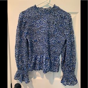 Express Leopard Print Top